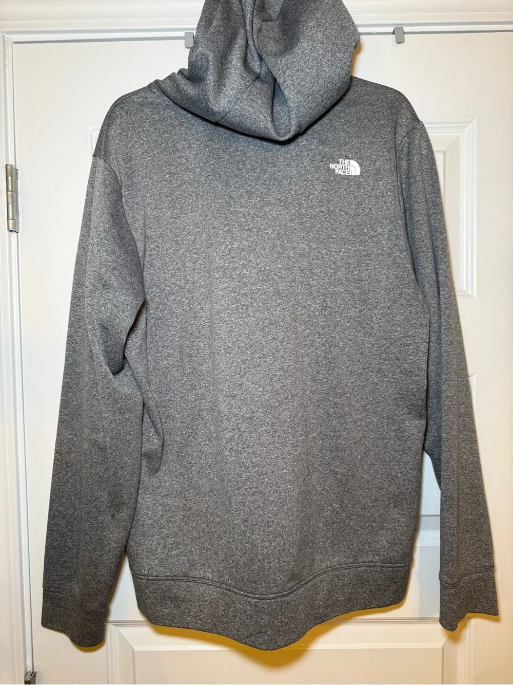 The North Face Men's Gray Logo Hoodie